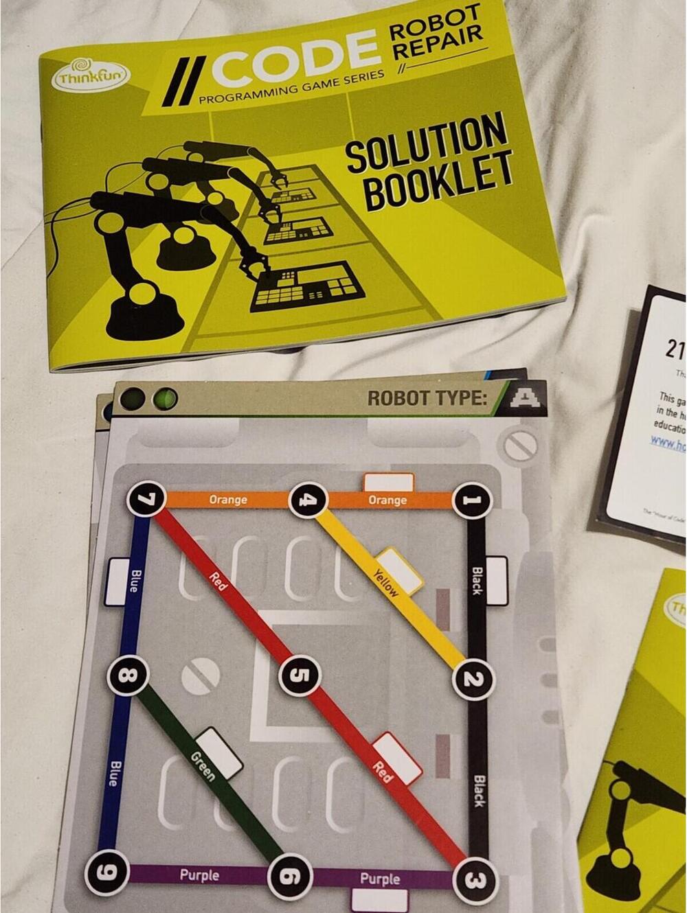 STEM Code Programming Game Series Robot Repair Thinkfun Coding Concept - Picture 3 of 8